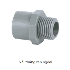 Nối thẳng ren ngoài